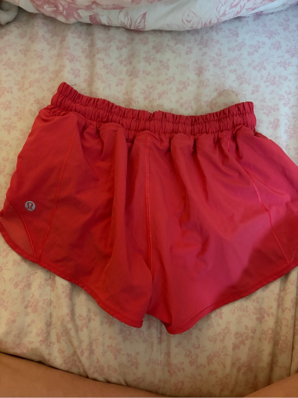 lululemon athletica Women's Coral-Red Athletic Shorts